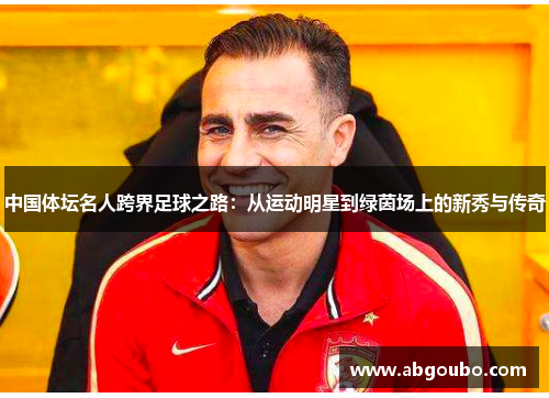 中国体坛名人跨界足球之路：从运动明星到绿茵场上的新秀与传奇