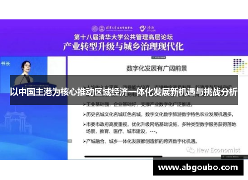 以中国主港为核心推动区域经济一体化发展新机遇与挑战分析